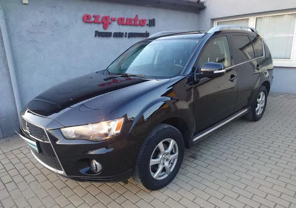 samochody osobowe Mitsubishi Outlander cena 37900 przebieg: 171000, rok produkcji 2010 z Zgierz